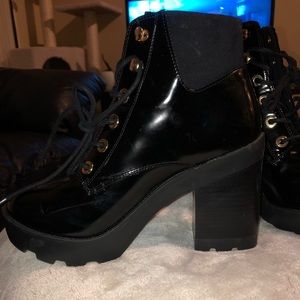 Aldo Super Sexy Black Lace Up Booties!!!